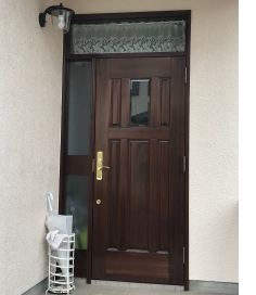 玄関ドア正しい塗装